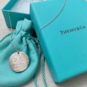 Tiffany & Co Notes “Fifth Avenue Address” Necklace
